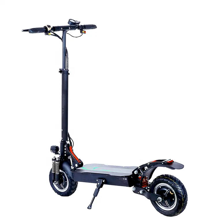 2400W çift motorlu katlanabilir elektrikli scooter yetişkin ucuz fiyat kick e-motosiklet tekerlekli scooter açık spor için 52V48V