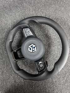 Volante de Cuero GTI VW/Volkswagen Compatible con Golf 6 7 Serie R GTI Passat B8 Mk7 MK8 <span class=keywords><strong>Arteon</strong></span>/CC Jetta - Product Image 6