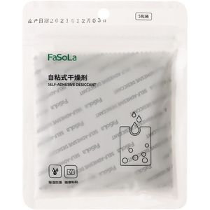 FaSoLa Self Adhesive Desiccant 10g Powder Moisture Absorbent For Wardrobe Cabinet Dehumidifier - Product Image 5