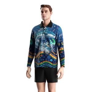 Camiseta Polo de Pesca para Hombre con Protección Solar UPF 50+, Secado Rápido, Ligera, Ropa Deportiva para Exteriores, Ideal para Pescadores Exigentes - Product Image 2