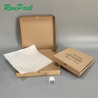 Vente en gros de boîtes rigides personnalisées biodégradables et recyclables pour pizzas, chips, sushis, chewing-gums, livraison à emporter, gaufrage mat