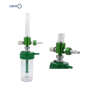 Lovtecホット販売医療用タービン流量計デジタルガス流量計加湿器コネクタ付き流量調整 - Product Image 1