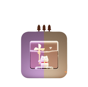 Giảm Giá Mạnh Máy Khuếch Tán Tinh Dầu Phun Nano Ánh Sáng Ban Đêm 450Ml Máy Tạo Độ Ẩm Không Khí Phun Sương Mát Mẻ - Product Image 3