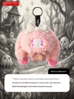 Großer, hübscher, trendiger Spielzeug-GUGU Bone-Bone Grauton-Konzert-Serie Plüsch-Schlüsselanhänger & Blindbox-Puppenfigur, verstecktes Modell, Geschenk
