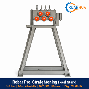XUANHUA Soporte de Alimentación Multirrodillo para Pre-enderezamiento de Varillas y Alambre, para Máquina Enderezadora - Product Image 6