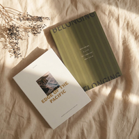 Décoration d'intérieur : Ensemble de 2 faux livres pliables en carton rigide, creux, pour présentation