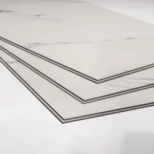 SPC Click Piso Clique prancha de vinil piso laminado LVT híbrido à prova d'água