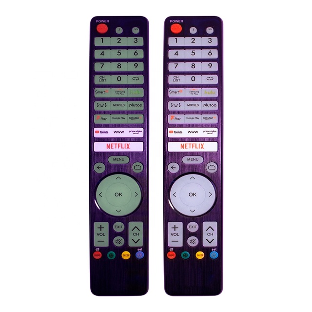 Universal Infrared Remote Control V-2240Pro with Night Light Fit for Various Brands of TV