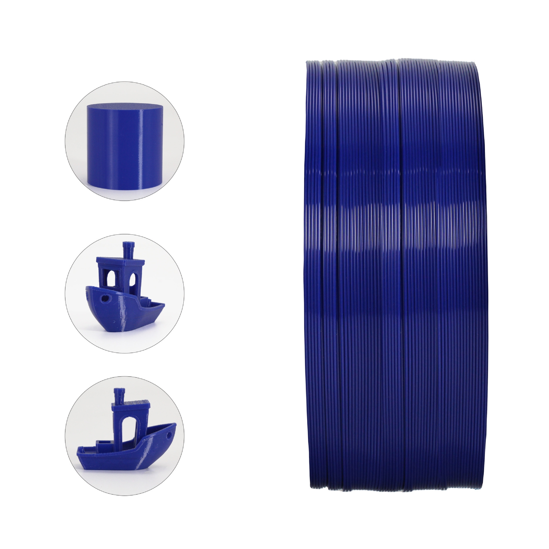 PETG Bleu Foncé 1KG 90386