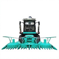 Machine à ensiler le maïs autopropulsée à transmission par engrenages, haute efficacité, productivité de 2 à 8 ha/h