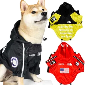 गर्म बेच पालतू कपड़े Windbreaker ठंड सर्दियों पालतू परिधान संगठन आरामदायक गर्म पानी-प्रतिरोधी जैकेट कुत्ते चेहरा कोट कपड़े