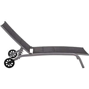 Sillón al aire libre del sexo de la playa de la <span class=keywords><strong>piscina</strong></span> de las ventas directas de la fábrica con las ruedas - Product Image 2