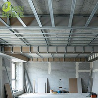 Cadre mural métallique flexible et polyvalent, panneau et montant métalliques pour cloison de bureau
