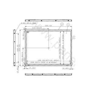 Originele Com121h9m18sss Ortustech 12.1 Inch 800X600 Hoge Helderheid Brede Temperatuur Tft <span class=keywords><strong>Lcd</strong></span>-Scherm - Product Image 1