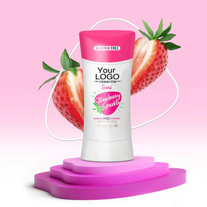 <span class=keywords><strong>Desodorante</strong></span> en Barra Unisex para <span class=keywords><strong>Adolescentes</strong></span> con Logotipo Personalizado OEM ODM, Aroma a Fresa, Cuidado Suave para las Axilas, Protección contra el Olor por 48 Horas, Sin Aluminio - Product Image 2