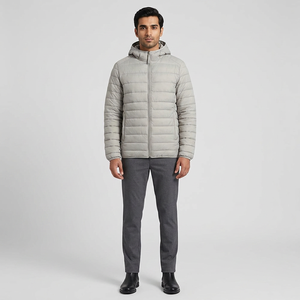 Blouson matelassé pour homme FINER THREADS, tendance du moment, en toile, style streetwear, hiver, séchage rapide, respirant, professionnel - Product Image 1