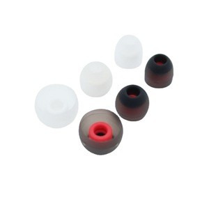 Embouts d'oreille en silicone pour <span class=keywords><strong>écouteurs</strong></span> intra-auriculaires <span class=keywords><strong>JBL</strong></span> 4,0 mm, embouts de remplacement doux bicolores - Product Image 3
