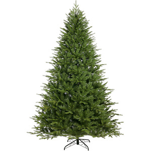 Sapin de Noël artificiel vert de haute qualité, respectueux de l'environnement, fabriqué à partir d'une mélange de matériaux PVC et PE - Product Image 1
