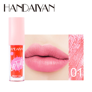 HNDAIYAN <span class=keywords><strong>Rouge</strong></span> à lèvres liquide hydratant 6 couleurs, effet gel, longue tenue, <span class=keywords><strong>rouge</strong></span> cerise, rose, blush, brillant à lèvres, non collant, teinte à lèvres, maquillage - Product Image 5