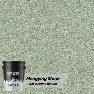 Revestimiento Líquido Superhidrófobo Wufu Mountain para Decoración de Paredes Exteriores, Textura Gamazine, <span class=keywords><strong>Pintura</strong></span> de <span class=keywords><strong>Piedra</strong></span> Faience, Ecológico - Product Image 5