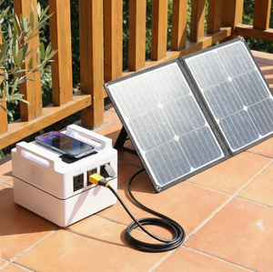 สถานีไฟฟ้าพกพา คลื่นไซน์บริสุทธิ์ 600W 1200W 2000W ความจุขนาดใหญ่ แบตเตอรี่สำรองฉุกเฉิน - Product Image 2