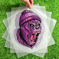 Transferts thermocollants prêts à poser pour T-shirts, motifs personnalisés, logos, plastisol PET lavable et imperméable pour vêtements