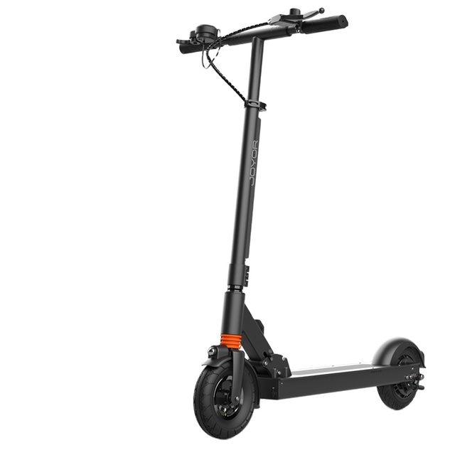 Joyor F1 SEATED Electric Scooter Light-Weight 500W Brushless Motor Powerful 8 Inch Tires Smart Electronic Black Hot Sale