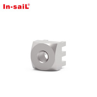 Connecteur de borne d'alimentation en laiton pour cartes PCB, bornier à broches à filetage interne pour armoires de commande PLC 7461057 7460307