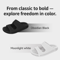 Chaussures d'été à bout ouvert unisexes neutres imprimées en 3D légères, respirantes et antidérapantes, confortables et à la mode pour tous les jours