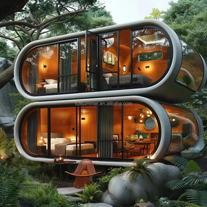 Casa Modular Moderna de Alta Gama, <span class=keywords><strong>Casas</strong></span> Prefabricadas, Hotel Resort, Casa Cápsula Futurista Sostenible - Product Image 2
