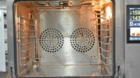 Équipement de cuisson commercial de comptoir YOSLON boulangerie quatre plateaux bureau électrique intelligent gâteau pain Pizza boulangerie fours à convection