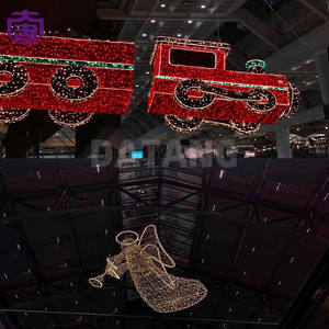 Tren Navideño LED 3D Personalizado para Paisajes Exteriores, Patios, Parques Infantiles y Exhibiciones Comerciales Navideñas con Clasificación IP65 - Product Image 5
