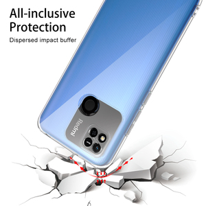 Étuis en TPU abordables 2mm pour Redmi 10A Commandes en gros personnalisables - Product Image 3