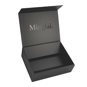 Luxury magnetic closure <b>foldable</b> cardboard gift <b>box</b> packaging coated paper <b>box</b> can be customized according to needs - Product Image 6