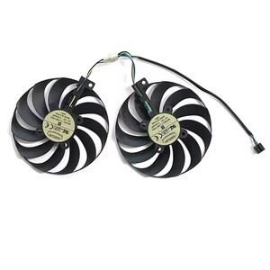 พัดลมการ์ดจอ T129215SU FDC10U12S9-C ขนาด 95 มม. DC 12V 0.50A 4 พิน สำหรับ <span class=keywords><strong>Asus</strong></span> Radeon <span class=keywords><strong>Rx</strong></span> 5700 <span class=keywords><strong>5600</strong></span> <span class=keywords><strong>Xt</strong></span> Dual Evo Oc - Product Image 5