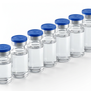 Viales de Vidrio Xilin Esterilizables e Inertes Químicamente para Péptidos, con Tapas Azules Completas y Juegos de Sellado para la Conservación de Muestras en Investigación Farmacéutica - Product Image 2