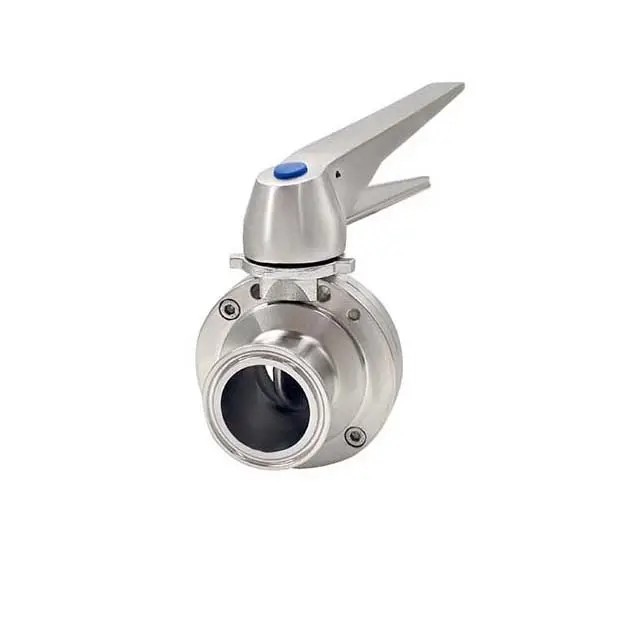 Steady Selling Handle Female Threaded Valve Wholesale Price Butterfly Quick Installation Sanitary Butterfly Valve