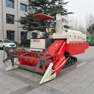 China Cheaper Price Paddy Harvester Mini Rice Reaper Crawler Rice Combine Harvester Hot Sale