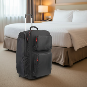 Sac de voyage <span class=keywords><strong>à</strong></span> roulettes <span class=keywords><strong>à</strong></span> 4 roues avec port USB, sac de voyage <span class=keywords><strong>à</strong></span> roulettes en ripstop de base, sac de voyage <span class=keywords><strong>à</strong></span> roulettes vertical multi-poches de 30 pouces - Product Image 1