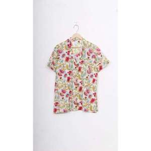 Conjunto de Pijama Corto de Algodón Satinado con Estampado Floral, Transpirable, para Mujer, Venta al Por Mayor - Product Image 4