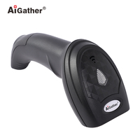 Lector de Códigos de Barras Inalámbrico 1D 2D, Escáner de Códigos QR con Receptor USB de 2.4GHz para Uso en Computadoras Portátiles/Estacionarias