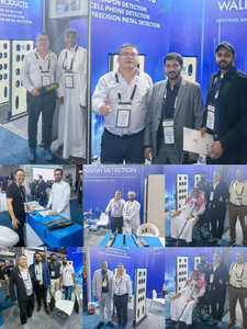 33 khu đi bộ qua máy dò kim loại công nghiệp đa khu vực khung cửa Máy quét cơ thể - Product Image 5