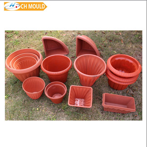 Moule en caoutchouc pour pot de <span class=keywords><strong>fleurs</strong></span> en plâtre, moule à glaçons carré décoratif, pot de <span class=keywords><strong>fleurs</strong></span> extérieur mignon - Product Image 3
