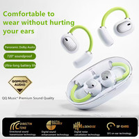 Casque sans fil OWS BT 5.4, écouteurs de sport pour jeux, crochet d'oreille, légers, confortables, étanches, contrôle tactile, stéréo