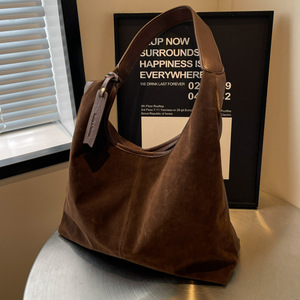 Sac bandoulière unisexe en cuir véritable avec fermeture éclair, grande capacité, design tendance - Product Image 5