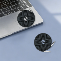 XTAURI Cable de Carga Magnético USB C de 1.5M, Cable USB de Carga Rápida PD 240W, Tipo C a C, Negro