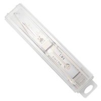 Herramienta de Cerrajería Lishi LW4 2 en 1, Decodificador de Cerraduras para Todas las Marcas de Autos, Juego de Llaves Universales, Kit de Herrajes Metálicos
