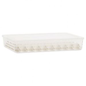 Dumpling <b>Box</b> Storage Refrigerator Food Grade Plastic Injection-Molded Aluminum Lid Preservation <b>Box</b> with Lid 1-3L Capacity- - Product Image 5