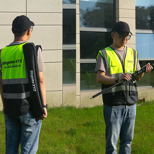 Singularxyz haute qualité 1.8m télescopique GPS pôle RTK tige de niveau d'arpentage avec vis <span class=keywords><strong>Snap</strong></span> pièces et accessoires d'instruments bon marché - Product Image 6