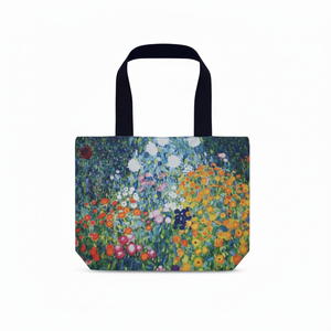 AU-01807 Klimt "giardino di fiori" Art Tote Bag elegante prodotto promozionale - Product Image 1